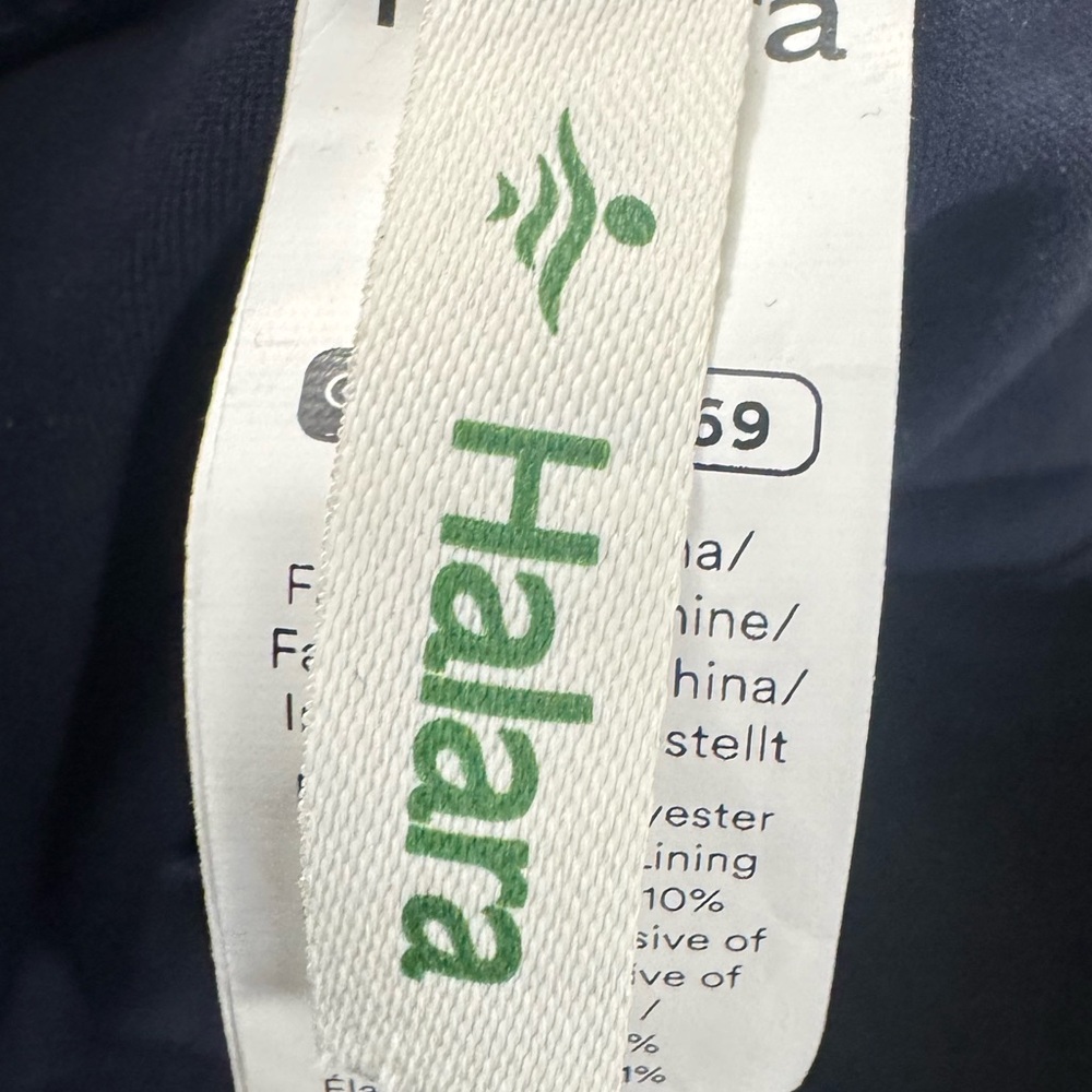 HALARA Flex™ Mid Rise Side Zipper Pocket Work Flare Pants Navy Size Medium - Picture 6 of 7